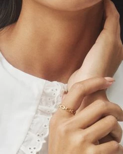 Kendra Scott Wren Band Ring In Mixed Metal -Demi-Fine Jewelry Shop 0019 kendra scott wren band ring