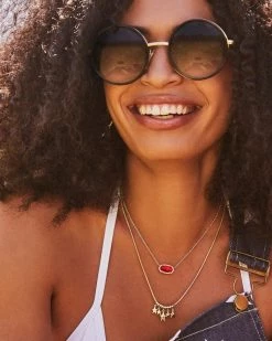 Kendra Scott Ada Star Necklace In Gold -Demi-Fine Jewelry Shop Kendra Scott Ada Star Necklace Gold 01