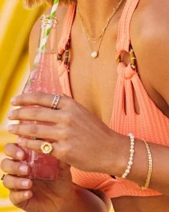 Kendra Scott Brielle Band Ring In Gold -Demi-Fine Jewelry Shop Kendra Scott Brielle Band Ring Gold 00 2