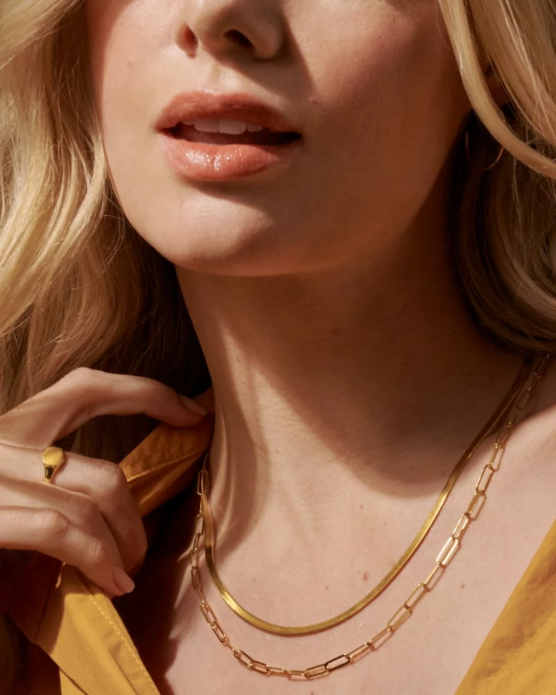 Kendra Scott Davis Signet Ring In 18k Gold Vermeil 5 Kendra Scott Davis Signet Ring In 18k Gold Vermeil - Image 5