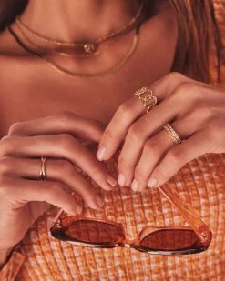 Kendra Scott Fallyn Band Ring In Gold -Demi-Fine Jewelry Shop Kendra Scott Fallon Band Ring Gold 00