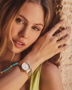 Kendra Scott Fallyn Band Ring In Gold -Demi-Fine Jewelry Shop Kendra Scott Fallyn Band Ring Gold 00 1