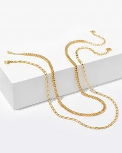 Kendra Scott Set Of 2 Chain Necklace Layering Set In Gold