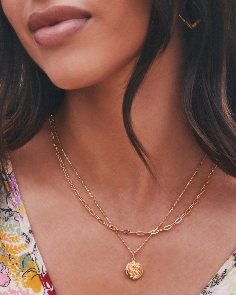 Kendra Scott Small Paperclip Chain Necklace In 18k Gold Vermeil 3 Kendra Scott Small Paperclip Chain Necklace In 18k Gold Vermeil - Image 3