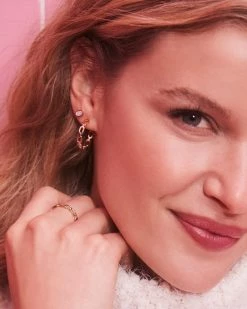 Kendra Scott Wren Hoop Earrings In Mixed Metal -Demi-Fine Jewelry Shop Kendra Scott Wren Hoop Earring Mixed Metal 00