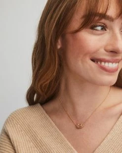 Kendra Scott Elisa Rose Gold Pendant Necklace In Rose Gold Drusy 4 Kendra Scott Elisa Rose Gold Pendant Necklace In Rose Gold Drusy -Demi-Fine Jewelry Shop elisa gold sand drusy