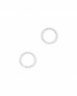 Keeley 10mm Huggie Earrings In Sterling Silver -Demi-Fine Jewelry Shop kenddra scott keeley20huggie earrings sterling silver 01 lg