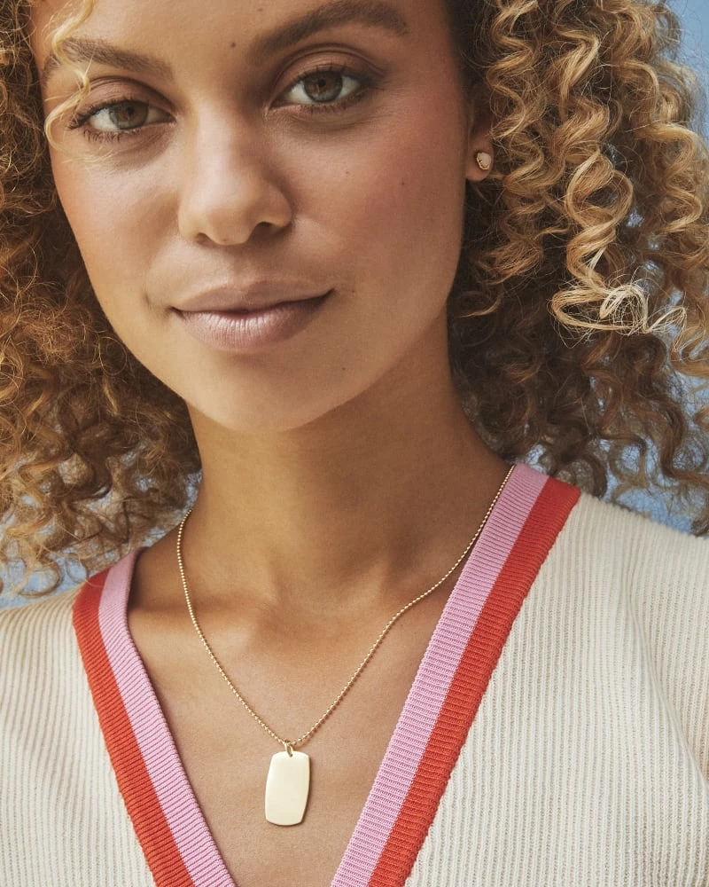 Kendra Scott Folds Of Honor Pendant Necklace In 18k Gold Vermeil 2 Kendra Scott Folds Of Honor Pendant Necklace In 18k Gold Vermeil - Image 2