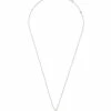 Kendra Scott Adanna Sterling Silver Pendant Necklace In White Diamond