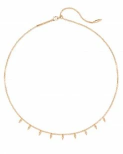 Kendra Scott Addison Choker Necklace In Rose Gold