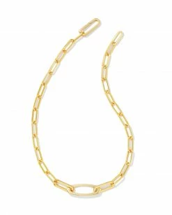 Kendra Scott Adeline Chain Necklace In Gold