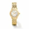 Kendra Scott Alex Gold Tone Stainless Steel 28mm Watch In Ivory Mother-of-Pearl