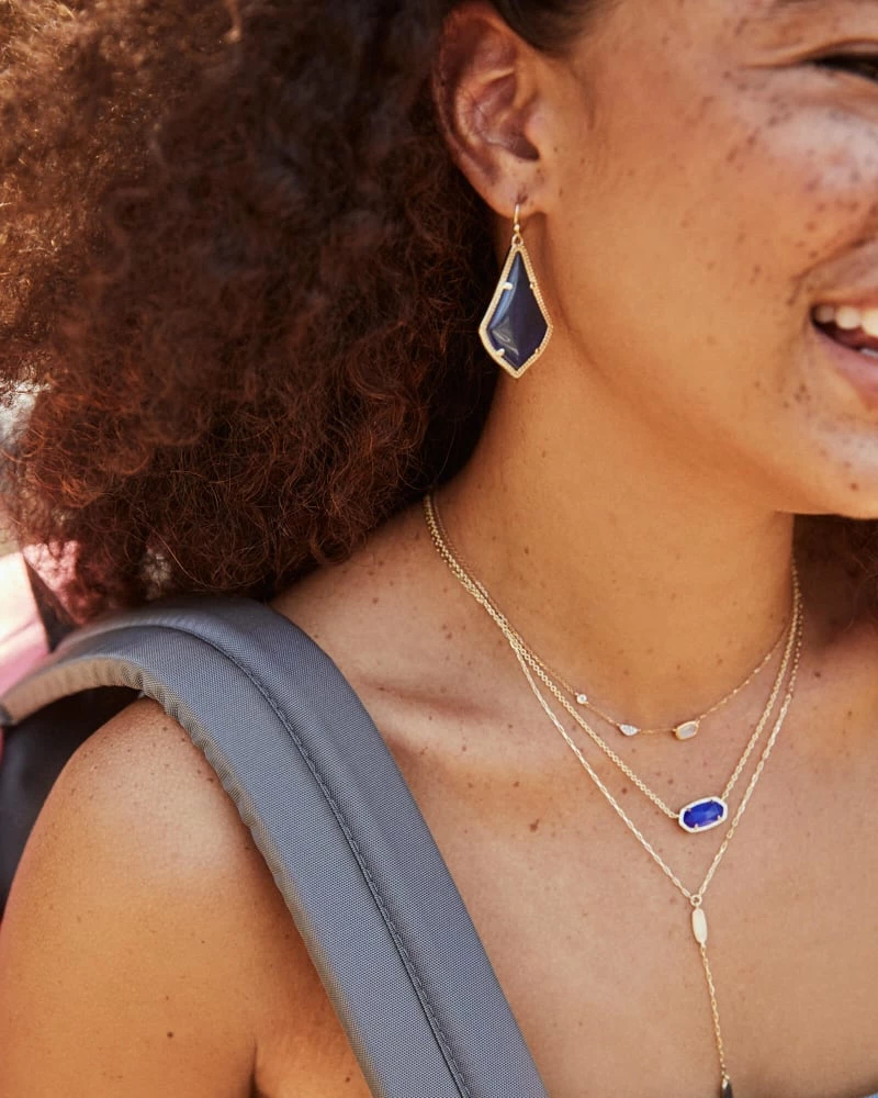 Kendra Scott Alex Silver Drop Earrings In Ivory Pearl 2 Kendra Scott Alex Silver Drop Earrings In Ivory Pearl - Image 2