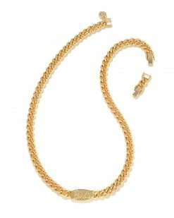 Barbie™ X Kendra Scott Chain Necklace In Gold