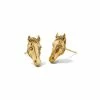 Kendra Scott Beau Stud Earrings In Vintage Gold