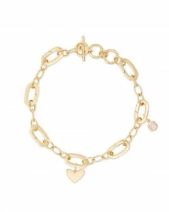 Kendra Scott Collectors Charm Bracelet Set In 18k Gold Vermeil