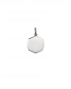 Kendra Scott Davis Small Charm In Sterling Silver