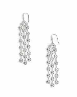 Kendra Scott Daya Statement Earrings In Silver