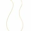 Kendra Scott Diamond Cut Snake Chain Necklace In 18k Gold Vermeil