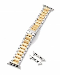 Kendra Scott Dira 3 Link Watch Band In Two Tone Stainless Steel 5 Kendra Scott Dira 3 Link Watch Band In Two Tone Stainless Steel -Demi-Fine Jewelry Shop kendra scott dira 3 link watch band gold stainless 01