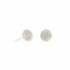 Kendra Scott Dira Coin Stud Earrings In Silver