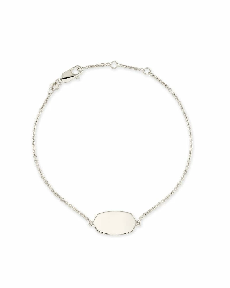 Kendra Scott Elaina Delicate Chain Bracelet In Sterling Silver 1 Kendra Scott Elaina Delicate Chain Bracelet In Sterling Silver