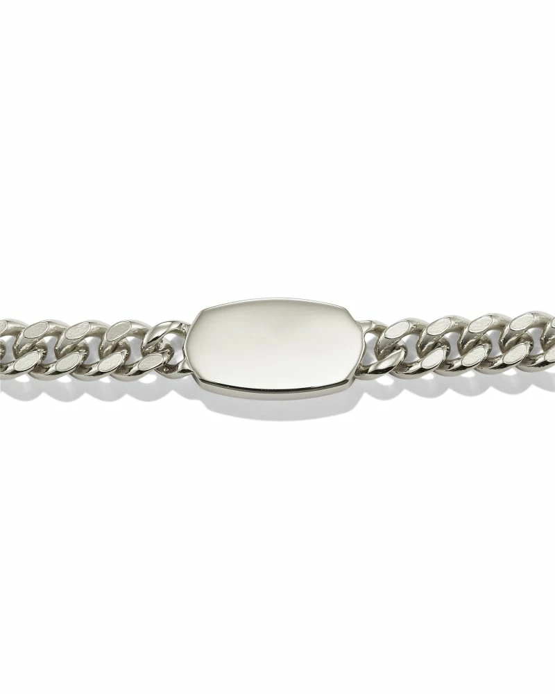 Kendra Scott Elaina Curb Chain Bracelet In Sterling Silver 2 Kendra Scott Elaina Curb Chain Bracelet In Sterling Silver - Image 2