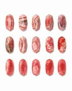 Kendra Scott Elisa 18k Gold Vermeil Pendant Necklace In Pink Rhodochrosite -Demi-Fine Jewelry Shop kendra scott elisa pendant necklace 18k yellow gold vermeil pink rhodochrosite 02