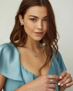 Kendra Scott Elyse Gunmetal Ring In Black Drusy -Demi-Fine Jewelry Shop kendra scott elyse ring rhodium platinum drusy 02 lg