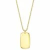 Kendra Scott Folds Of Honor Pendant Necklace In 18k Gold Vermeil