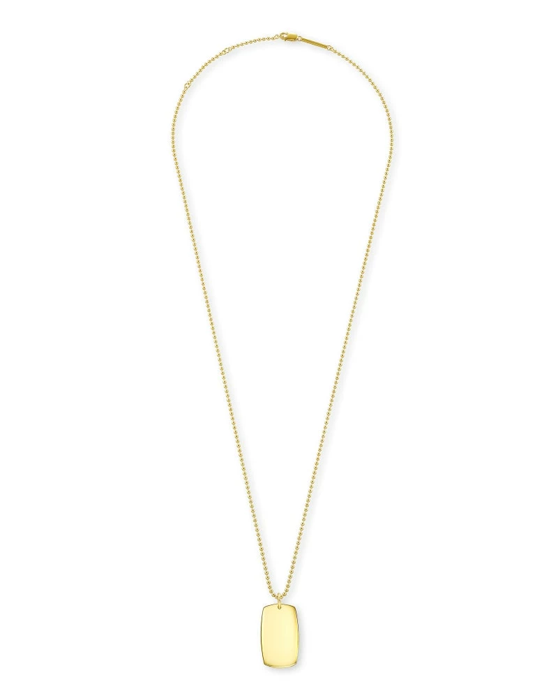 Kendra Scott Folds Of Honor Pendant Necklace In 18k Gold Vermeil 4 Kendra Scott Folds Of Honor Pendant Necklace In 18k Gold Vermeil - Image 4