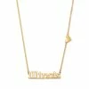 Kendra Scott Illinois Pendant Necklace In 18k Yellow Gold Vermeil