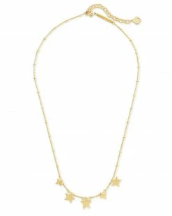 Kendra Scott Jae Star Choker Necklace In Gold