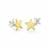 Kendra Scott Jae Star Ear Climber Earrings In Mixed Metal