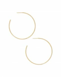 Kendra Scott Keeley 50mm Hoop Earrings In 18k Gold Vermeil -Demi-Fine Jewelry Shop kendra scott keeley hoop earrings 18k gold vermeil 01 lg