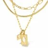Kendra Scott Kinsley Gold Multi Strand Necklace In Ivory Mother-of-Pearl