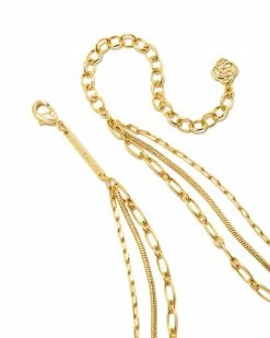 Kendra Scott Kinsley Gold Multi Strand Necklace In Ivory Mother-of-Pearl 6 Kendra Scott Kinsley Gold Multi Strand Necklace In Ivory Mother-of-Pearl -Demi-Fine Jewelry Shop kendra scott kinsley multistrand necklace gold ivory mother of pearl 02