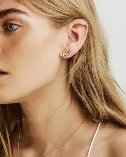 Kendra Scott Laurie Ear Climbers In Rose Gold -Demi-Fine Jewelry Shop kendra scott laurie ear climbers 01 default lg