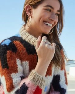 Kendra Scott Maggie Hoop Earrings In Gold Filigree -Demi-Fine Jewelry Shop kendra scott maggie hoop earring gold filigree lg 1