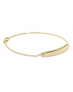 Kendra Scott Mattie Bar Delicate Bracelet In 18k Gold Vermeil -Demi-Fine Jewelry Shop kendra scott mattie bracelet gold 02 lg