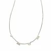 Kendra Scott Mom Strand Necklace In Silver