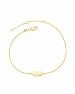 Kendra Scott Mommy & Me Adult Fern Delicate Chain Bracelet In 18k Gold Vermeil