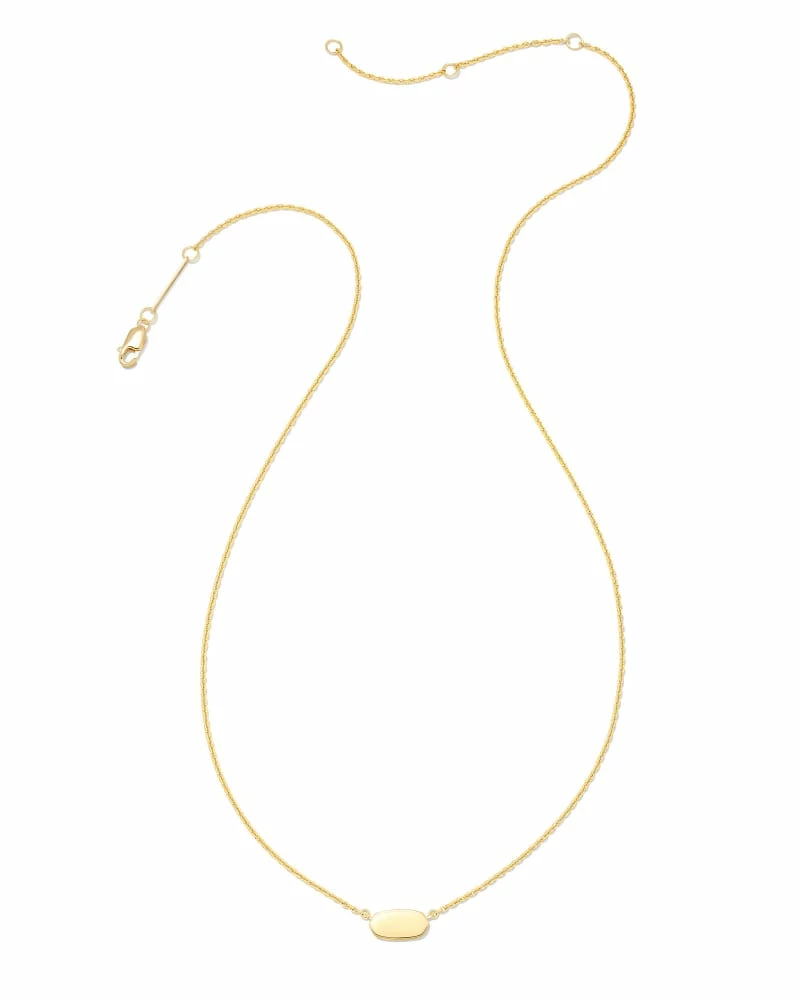 Kendra Scott Mommy & Me Adult Fern Short Pendant Necklace In 18k Gold Vermeil 4 Kendra Scott Mommy & Me Adult Fern Short Pendant Necklace In 18k Gold Vermeil - Image 4