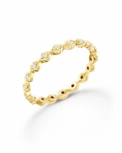 Kendra Scott Nicolette 14k Yellow Gold Band Ring In White Diamond -Demi-Fine Jewelry Shop kendra scott nicolette band ring 14k yellow gold white diamond 01 lg