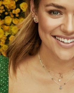 Kendra Scott Nola Gold Stud Earrings In Iridescent Drusy 5 Kendra Scott Nola Gold Stud Earrings In Iridescent Drusy -Demi-Fine Jewelry Shop kendra scott nola stud earring lg lg