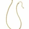Kendra Scott Olivia Chain Necklace In Gold