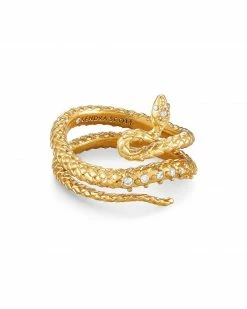 Kendra Scott Phoenix Wrap Ring In Vintage Gold
