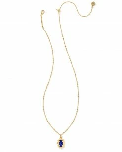Kendra Scott Piper Gold Pendant Necklace In Blue Lapis 5 Kendra Scott Piper Gold Pendant Necklace In Blue Lapis -Demi-Fine Jewelry Shop kendra scott piper pendant necklace gold blue lapis 01