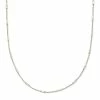Kendra Scott Roll Bar Chain Necklace In Sterling Silver