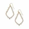 Kendra Scott Sophee Crystal Drop Earrings In Vintage Gold